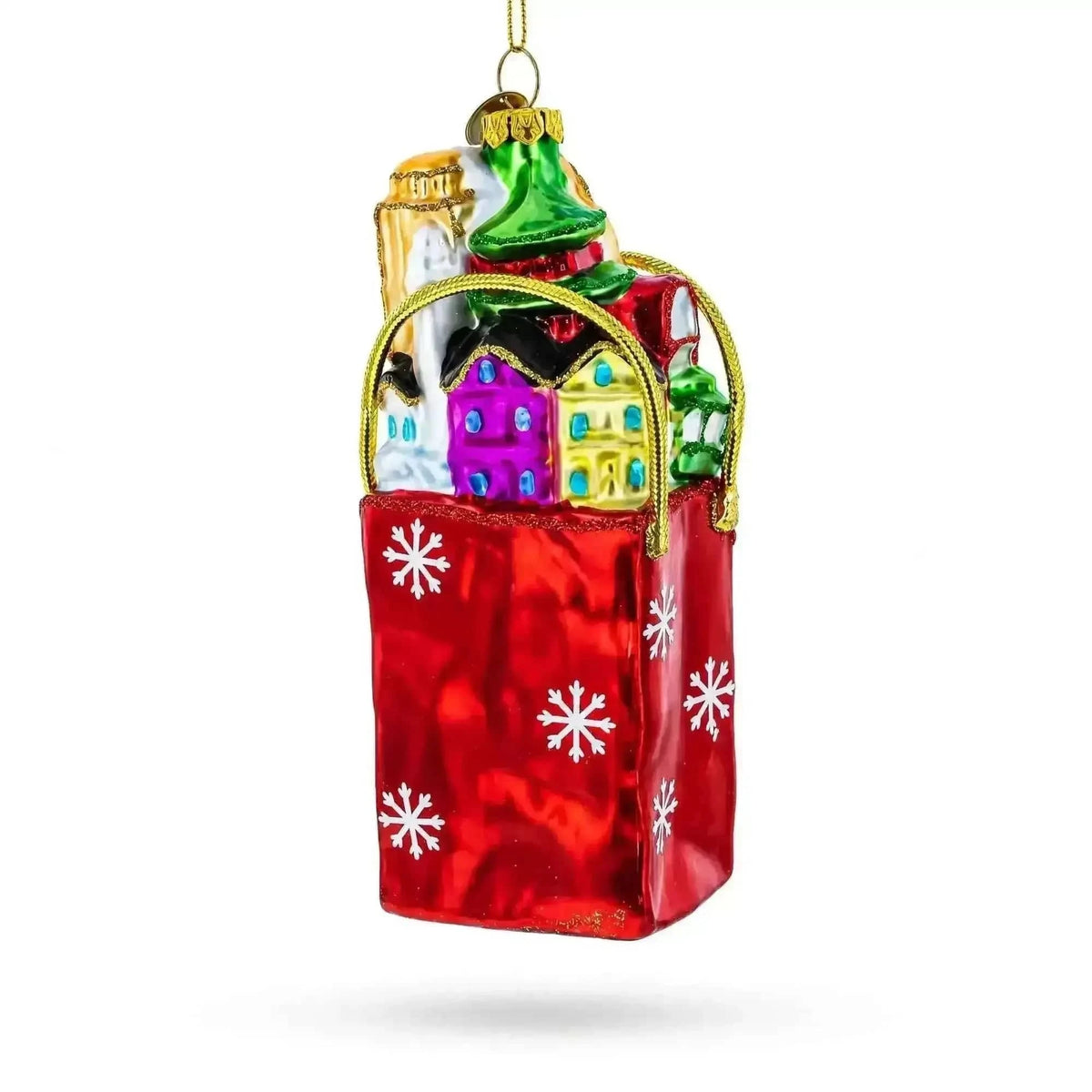 I Love San Francisco Glass Christmas Ornament Cartsfy Inc.