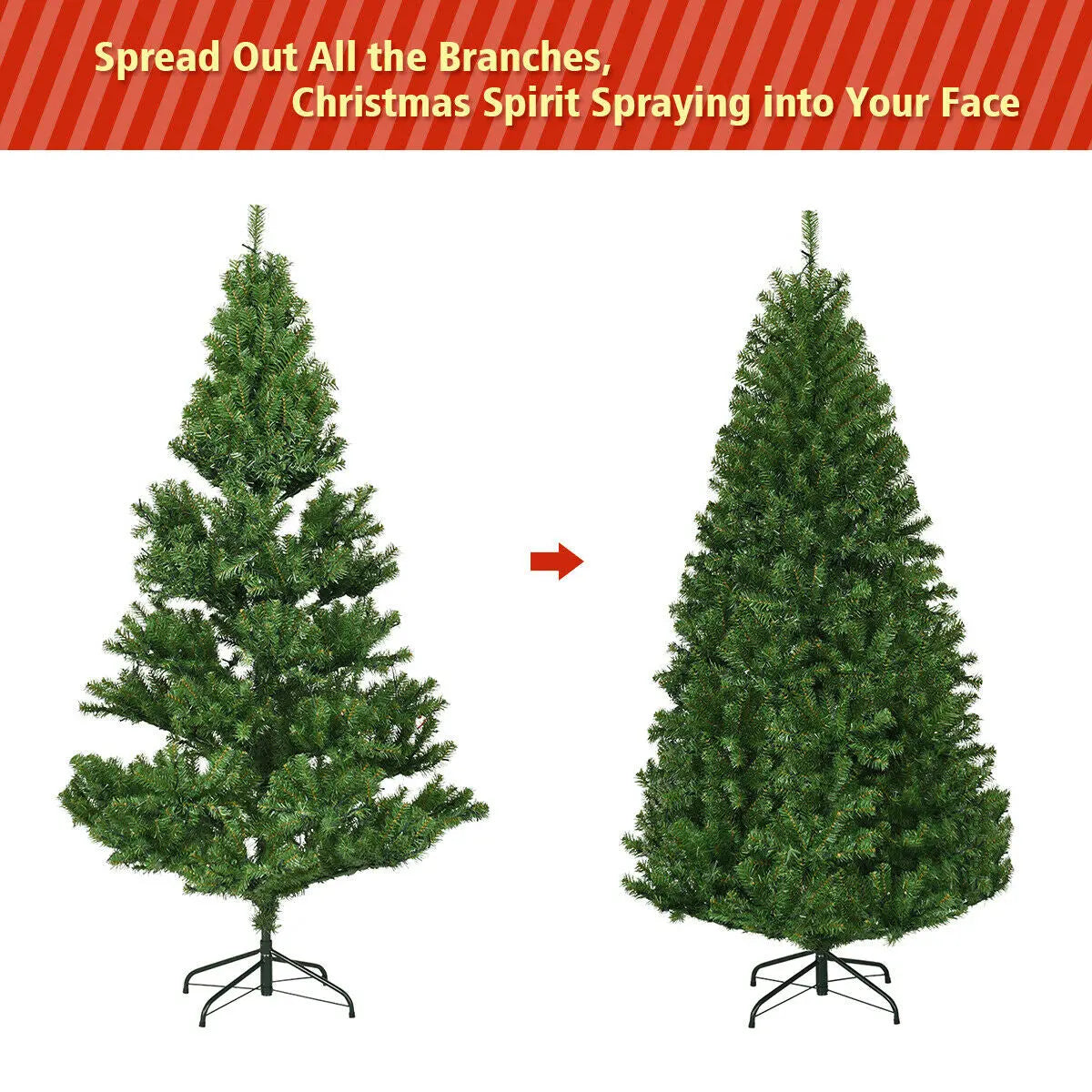 Artificial Premium Hinged Christmas Tree