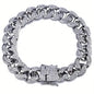 Iced Out Hip Hop Zircon Cuban Chain Bracelet for Men - Cartsfy Inc.