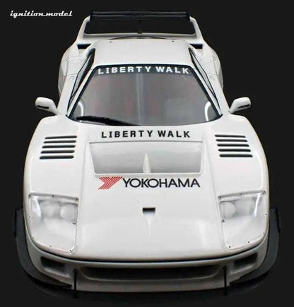 Ignition-Model 2023 Ferrari F40 LBWK LB-Works 40 Japan White 1:18 STM Diecast Default Title Default Title-