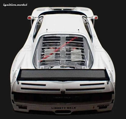 Ignition-Model 2023 Ferrari F40 LBWK LB-Works 40 Japan White 1:18 STM Diecast Default Title Default Title-