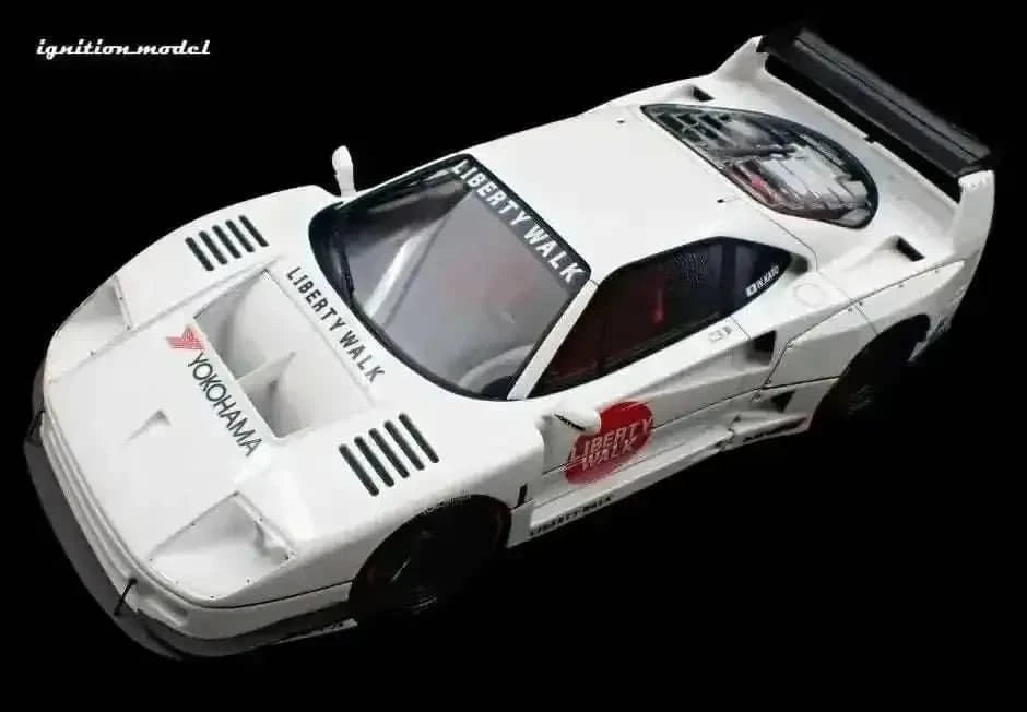 Ignition-Model 2023 Ferrari F40 LBWK LB-Works 40 Japan White 1:18 Cartsfy Inc.