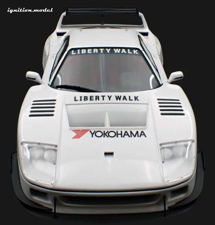 Ignition-Model 2023 Ferrari F40 LBWK LB-Works 40 Japan White 1:18 Cartsfy Inc.