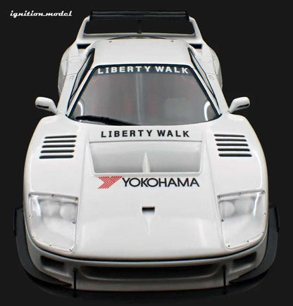 Ignition-Model 2023 Ferrari F40 LBWK LB-Works 40 Japan White 1:18 Cartsfy Inc.