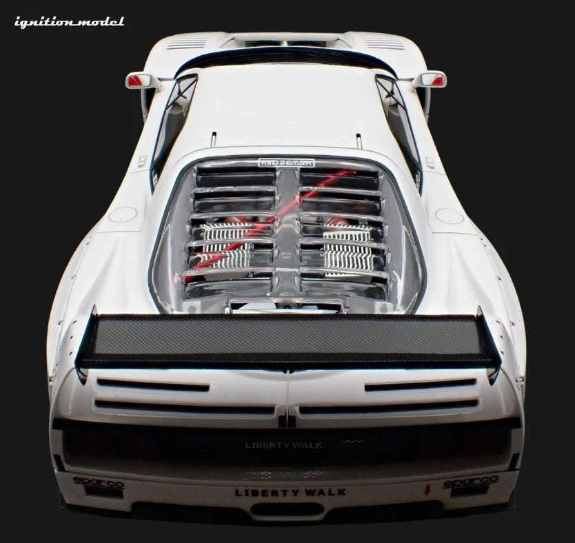 Ignition-Model 2023 Ferrari F40 LBWK LB-Works 40 Japan White 1:18 Cartsfy Inc.