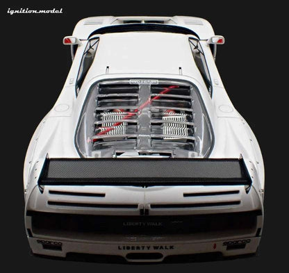 Ignition-Model 2023 Ferrari F40 LBWK LB-Works 40 Japan White 1:18 Cartsfy Inc.