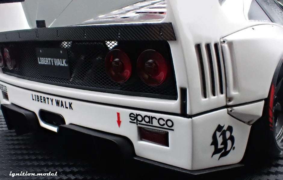 Ignition-Model 2023 Ferrari F40 LBWK LB-Works 40 Japan White 1:18 Cartsfy Inc.