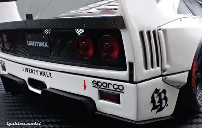 Ignition-Model 2023 Ferrari F40 LBWK LB-Works 40 Japan White 1:18 Cartsfy Inc.