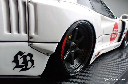 Ignition-Model 2023 Ferrari F40 LBWK LB-Works 40 Japan White 1:18 Cartsfy Inc.