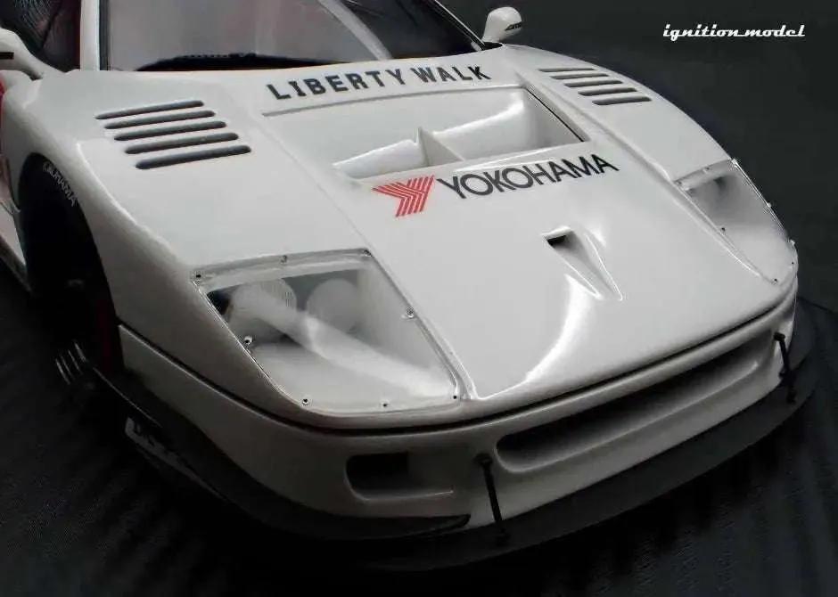 Ignition-Model 2023 Ferrari F40 LBWK LB-Works 40 Japan White 1:18 STM Diecast Default Title Default Title-