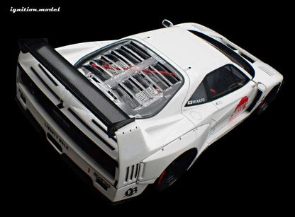Ignition-Model 2023 Ferrari F40 LBWK LB-Works 40 Japan White 1:18 Cartsfy Inc.