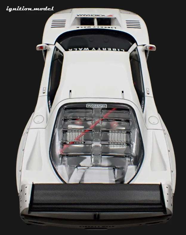 Ignition-Model 2023 Ferrari F40 LBWK LB-Works 40 Japan White 1:18 Cartsfy Inc.