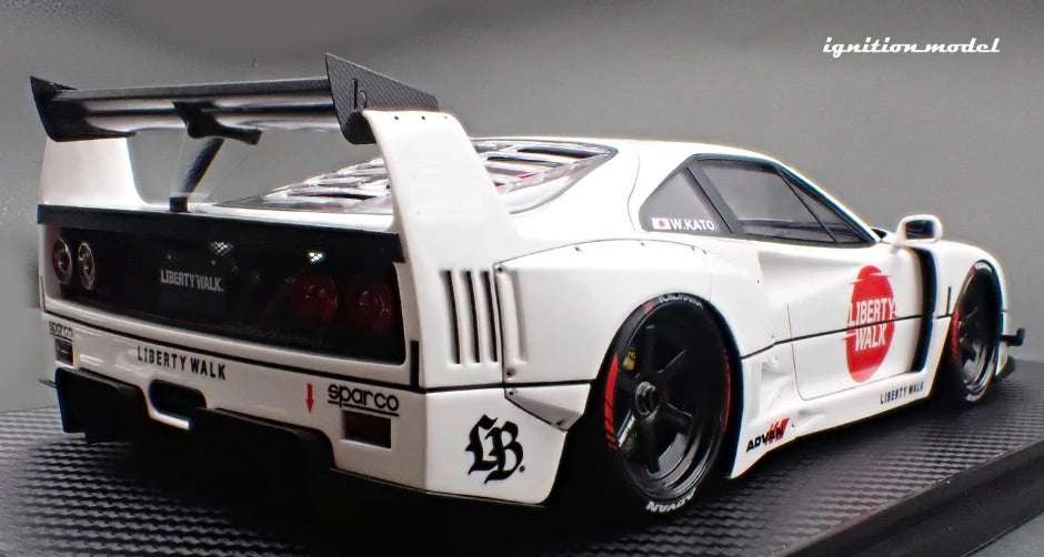 Ignition-Model 2023 Ferrari F40 LBWK LB-Works 40 Japan White 1:18 Cartsfy Inc.