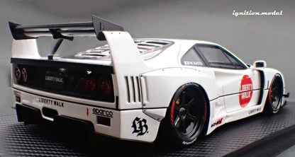 Ignition-Model 2023 Ferrari F40 LBWK LB-Works 40 Japan White 1:18 Cartsfy Inc.