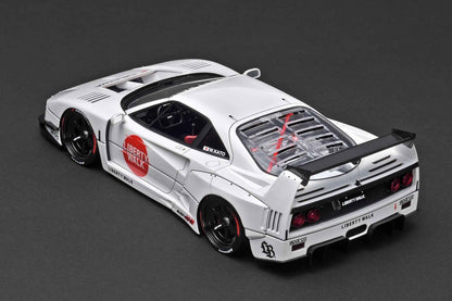 Ignition-Model 2023 Ferrari F40 LBWK LB-Works 40 Japan White 1:18 Cartsfy Inc.