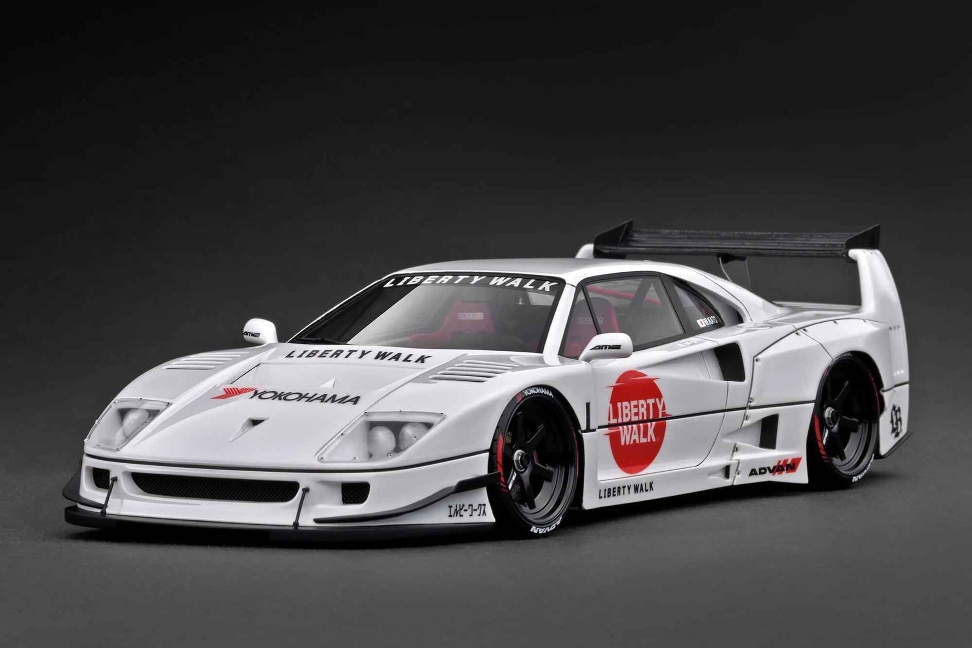 Ignition-Model 2023 Ferrari F40 LBWK LB-Works 40 Japan White 1:18 Cartsfy Inc.