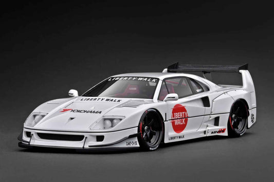 Ignition-Model 2023 Ferrari F40 LBWK LB-Works 40 Japan White 1:18 Cartsfy Inc.