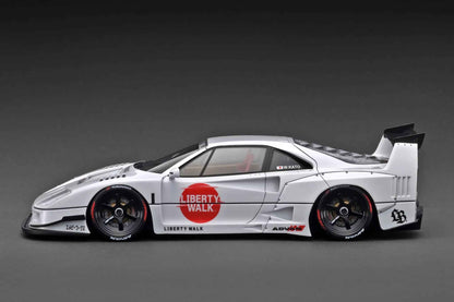 Ignition-Model 2023 Ferrari F40 LBWK LB-Works 40 Japan White 1:18 Cartsfy Inc.