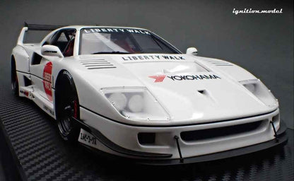 Ignition-Model 2023 Ferrari F40 LBWK LB-Works 40 Japan White 1:18 Cartsfy Inc.