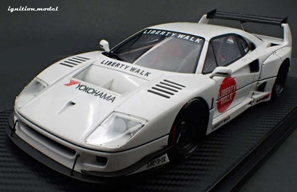 Ignition-Model 2023 Ferrari F40 LBWK LB-Works 40 Japan White 1:18 Cartsfy Inc.