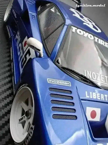 Ignition-Model Ferrari F40 LBWK LB-Works 40 Japan Blue Pilot 1:18 Cartsfy Inc.