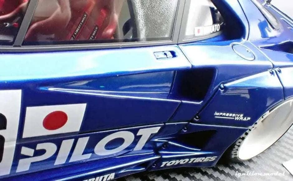 Ignition-Model Ferrari F40 LBWK LB-Works 40 Japan Blue Pilot 1:18 STM Diecast Default Title Default Title-