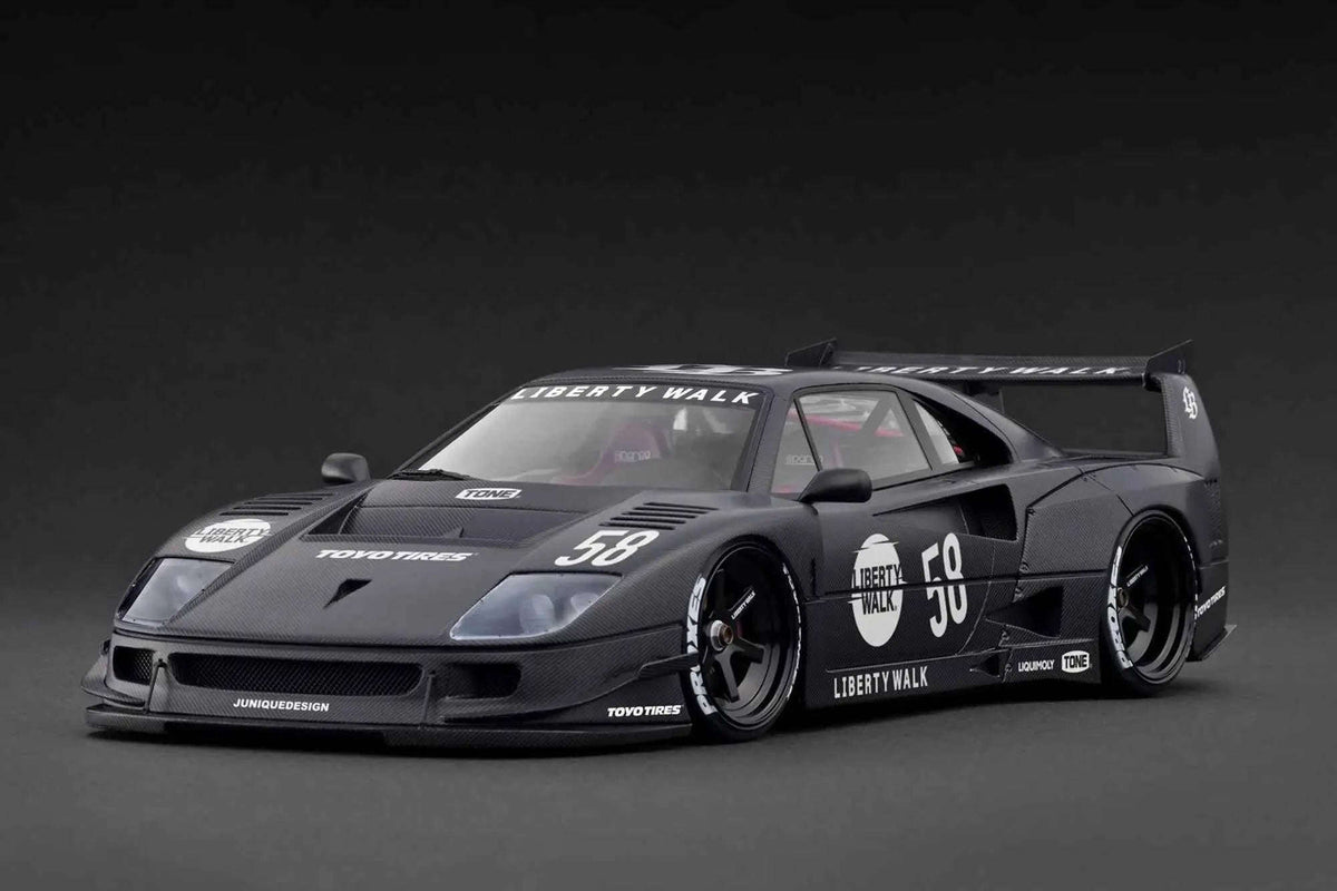 Ignition-Model Ferrari F40 LBWK LB-Works 40 Japan Full Carbon 1:18 Cartsfy Inc.