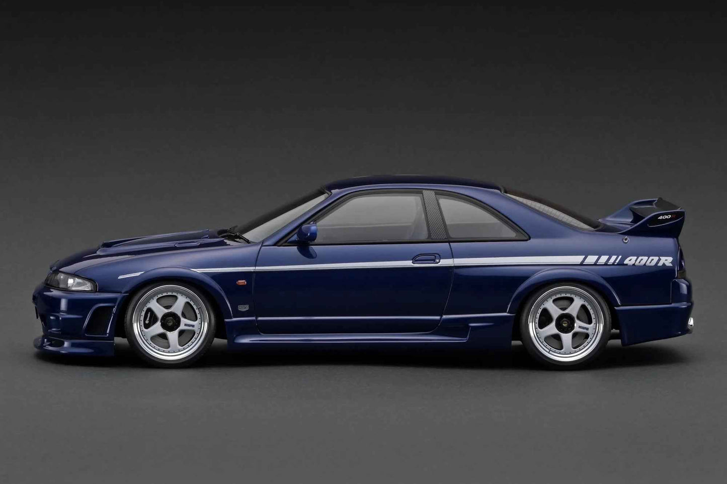 Ignition-Model Nissan Skyline GT-R 400r R33 (BCNR33) RHD Deep Marine Blue 1:18 STM Diecast Default Title Default Title-