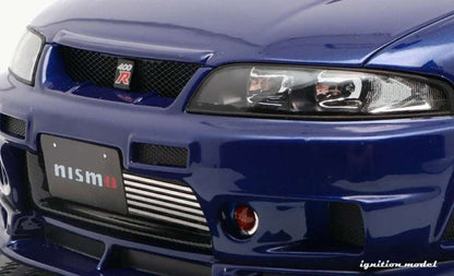 Ignition-Model Nissan Skyline GT-R 400r R33 (BCNR33) RHD Deep Marine Blue 1:18 STM Diecast Default Title Default Title-