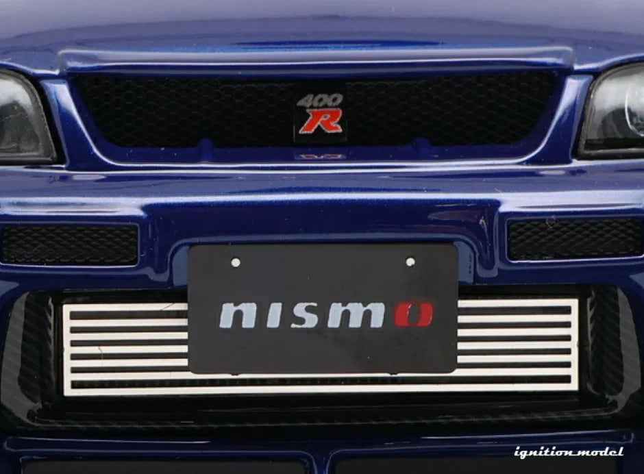 Ignition-Model Nissan Skyline GT-R 400r R33 (BCNR33) RHD Deep Marine Blue 1:18 STM Diecast Default Title Default Title-