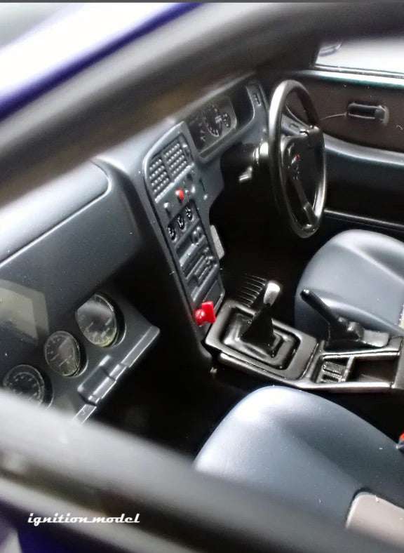 Ignition-Model Nissan Skyline GT-R 400r R33 (BCNR33) RHD Deep Marine Blue 1:18 STM Diecast Default Title Default Title-