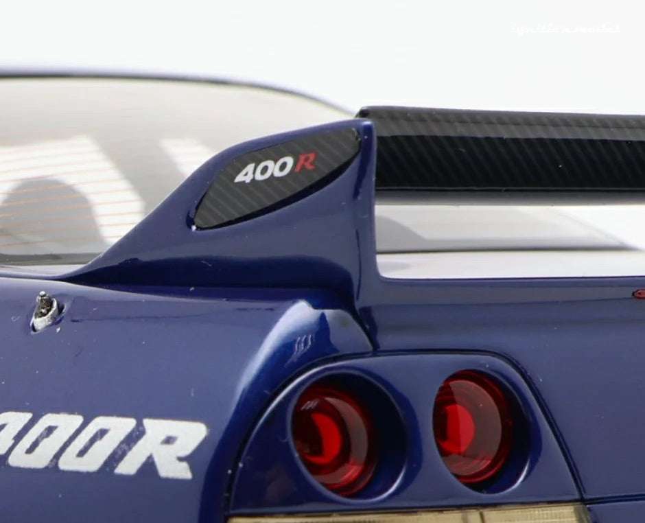 Ignition-Model Nissan Skyline GT-R 400r R33 (BCNR33) RHD Deep Marine Blue 1:18 STM Diecast Default Title Default Title-