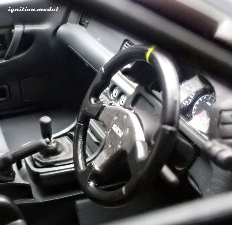 Ignition-Model Nissan Skyline GT-R R32 (BN32) V-Spec II Initial D Black 1:18 STM Diecast Default Title Default Title-