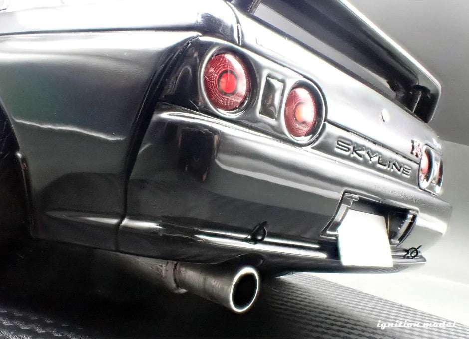Ignition-Model Nissan Skyline GT-R R32 (BN32) V-Spec II Initial D Black 1:18 STM Diecast Default Title Default Title-