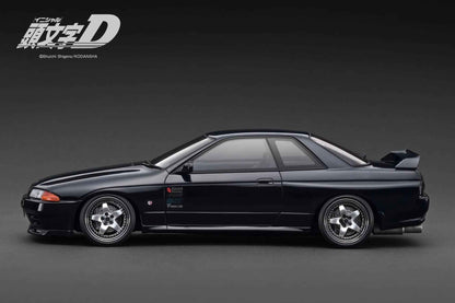 Ignition-Model Nissan Skyline GT-R R32 (BN32) V-Spec II Initial D Black 1:18 STM Diecast Default Title Default Title-