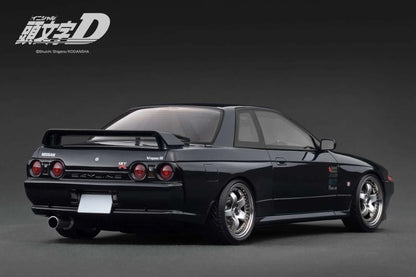 Ignition-Model Nissan Skyline GT-R R32 (BN32) V-Spec II Initial D Black 1:18 STM Diecast Default Title Default Title-
