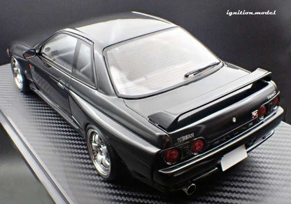 Ignition-Model Nissan Skyline GT-R R32 (BN32) V-Spec II Initial D Black 1:18 STM Diecast Default Title Default Title-