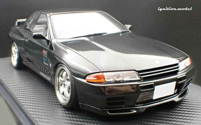 Ignition-Model Nissan Skyline GT-R R32 (BN32) V-Spec II Initial D Black 1:18 STM Diecast Default Title Default Title-