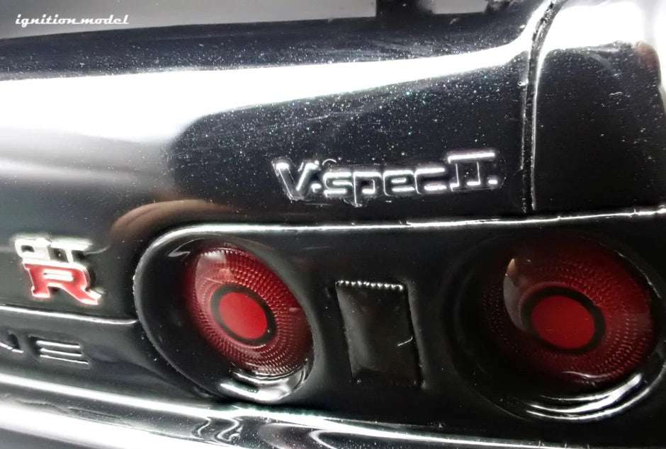 Ignition-Model Nissan Skyline GT-R R32 (BN32) V-Spec II Initial D Black 1:18 STM Diecast Default Title Default Title-