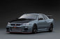 Ignition-Model Nissan Skyline GT-R R34 (BNR34) Top Secret 34GT-R RHD Stealth Grey w/ Carbon Fiber Hood 1:18 STM Diecast Default Title Default Title-