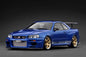Ignition-Model Nissan Skyline GT-R R34 (BNR34) Top Secret Thailand 34GT-R Bayside Blue 1:18 STM Diecast Default Title Default Title-