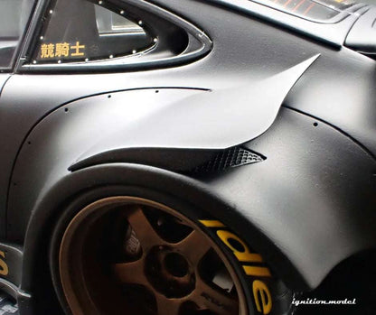 Ignition-Model Porsche 911 RWB 930 "Stella Artois" Matte Black 1:18 Cartsfy Inc.