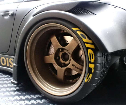 Ignition-Model Porsche 911 RWB 930 "Stella Artois" Matte Black 1:18 Cartsfy Inc.