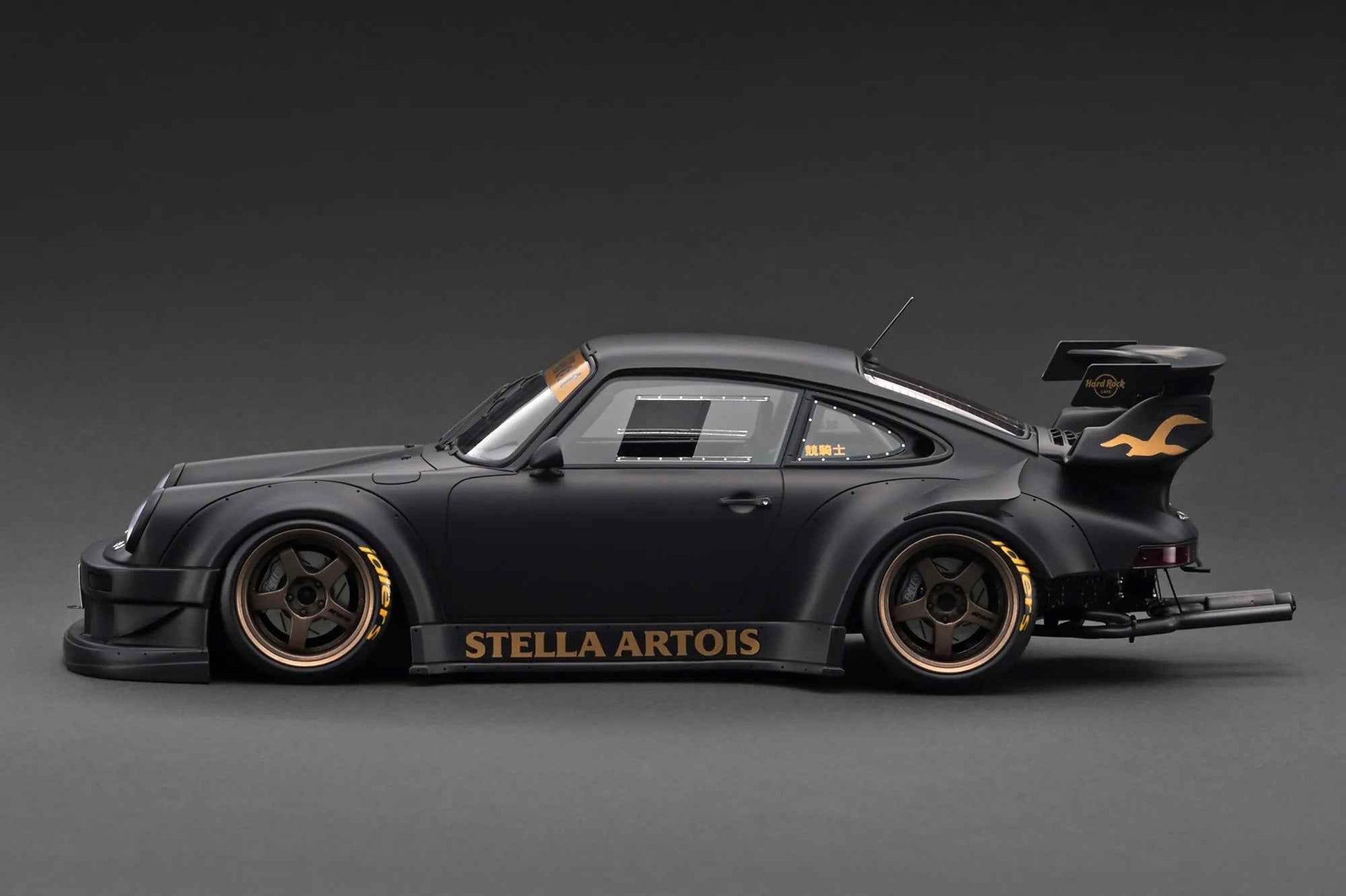 Ignition-Model Porsche 911 RWB 930 "Stella Artois" Matte Black 1:18 Cartsfy Inc.