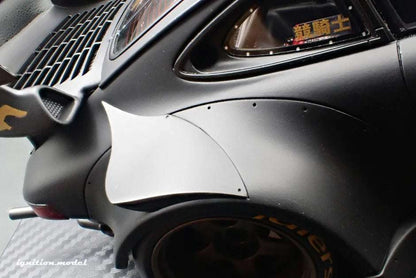 Ignition-Model Porsche 911 RWB 930 "Stella Artois" Matte Black 1:18 Cartsfy Inc.