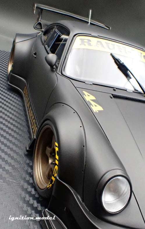 Ignition-Model Porsche 911 RWB 930 "Stella Artois" Matte Black 1:18 Cartsfy Inc.
