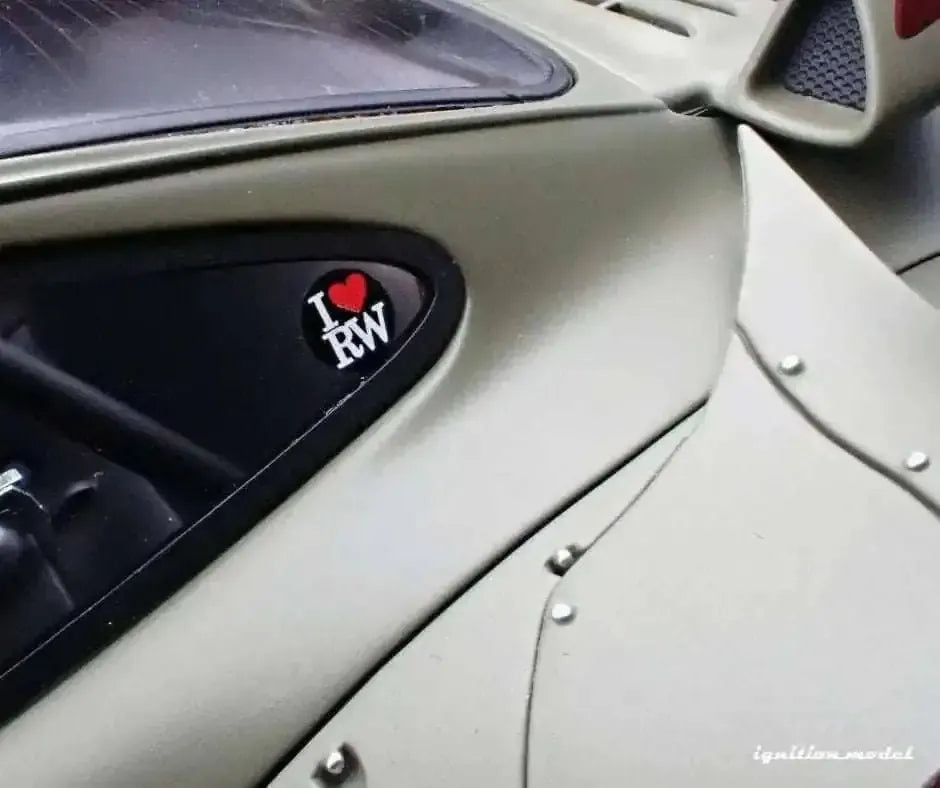 Ignition Model Porsche 993 RWB "Khaki" Matte Green 1:18 STM Diecast Default Title Default Title-