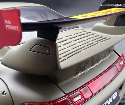 Ignition Model Porsche 993 RWB "Khaki" Matte Green 1:18 STM Diecast Default Title Default Title-