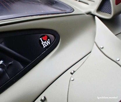 Ignition Model Porsche 993 RWB "Khaki" Matte Green 1:18 STM Diecast Default Title Default Title-