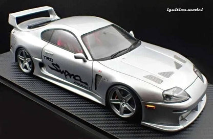 Ignition-Model Toyota Supra Mk4 (A80) TRD 3000GT Silver 1:18 STM Diecast Default Title Default Title-